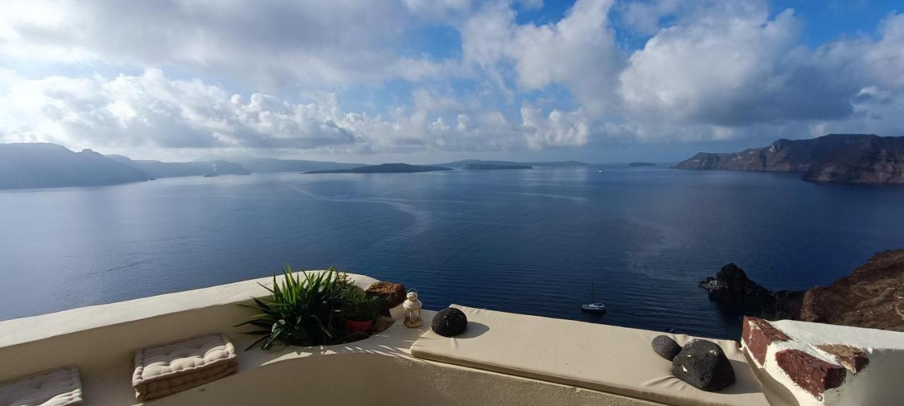 Elias Cave House 270O Caldera View Oia Apartment Bagian luar foto