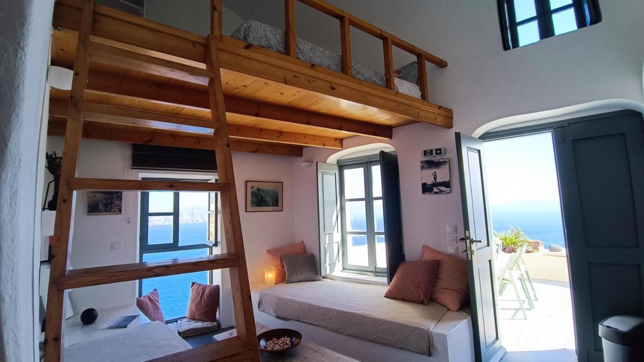 Elias Cave House 270O Caldera View Oia Apartment Bagian luar foto